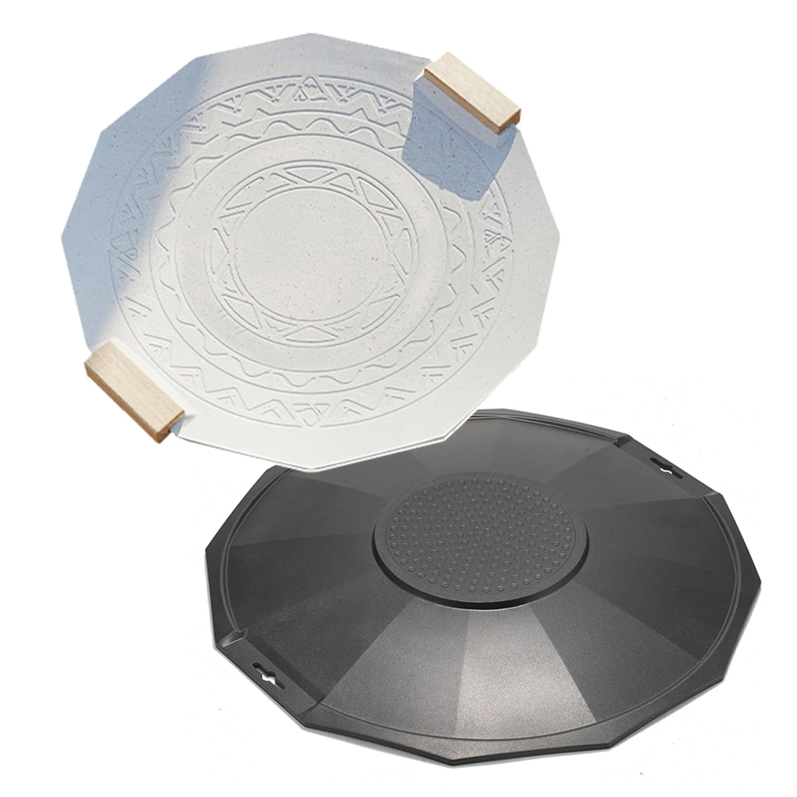 41CM Outdoors Grilling Pan &ndash; 5MM Thick Stone Coating