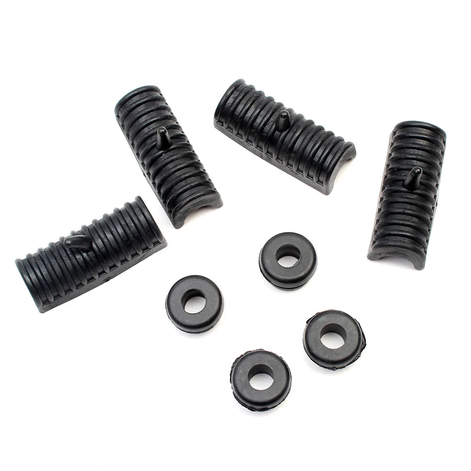 Motorcycle Black Hard Saddlebag Support Cushion &ndash; Durable Protection for Harley Touring Models Default Title