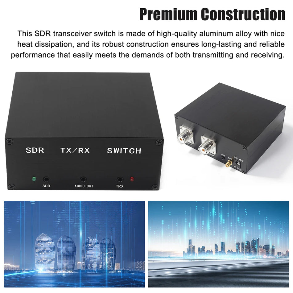 100W 160MHz Antena Dzielnik SDR Transceiver TR Urządzenie Przełączające Ochrona Przed Wydobyciem Gazów Aluminiowa Stalowa Przełącznik SDR Transceiver