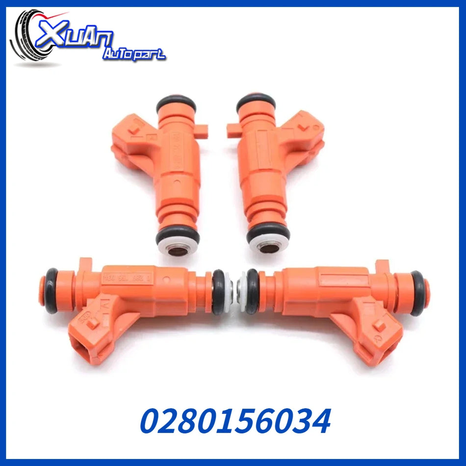 Топливные инжекторы для Citroen C2 C3 Xsara Berlingo и Peugeot 206 307 1.6L 16V Четыре упаковки