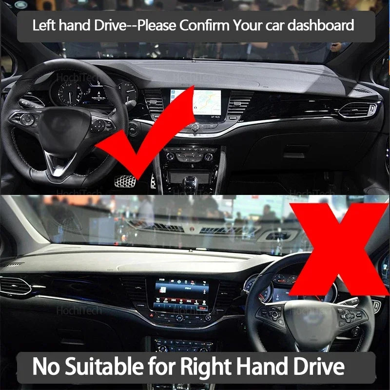 Priekinio Skydelio Įdėklas Neslystantis Opel Astra K Vauxhall Holden 2016-2019