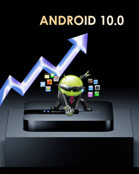 HONGTOP H20PRO &ndash; WiFi6 Android 10 6K 4K 3D Media Player