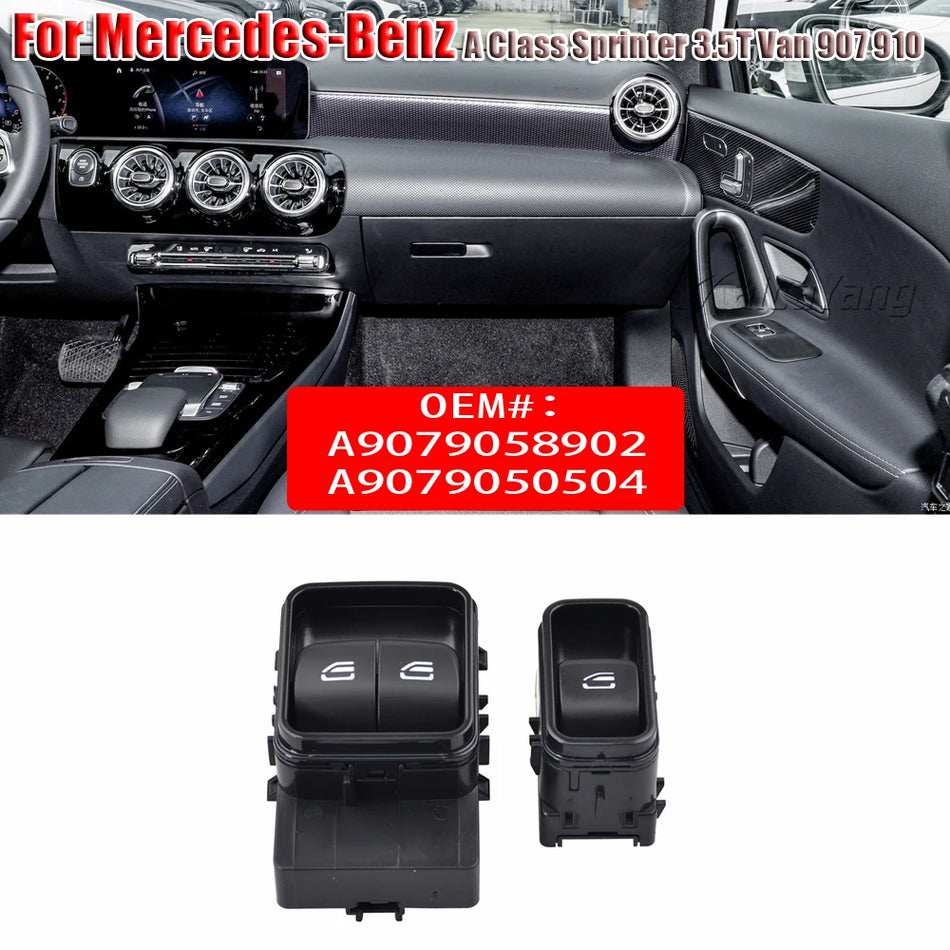 Driver Side Window Switch for Mercedes-Benz Sprinter W907