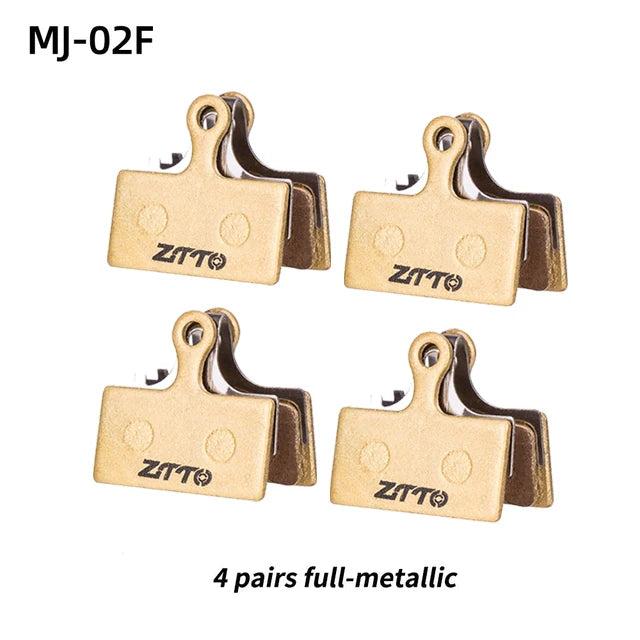 ZTTO 4 Pairs MTB Brake Pads G01S &ndash; Semi And Full Metallic 4 pairs Full Metal
