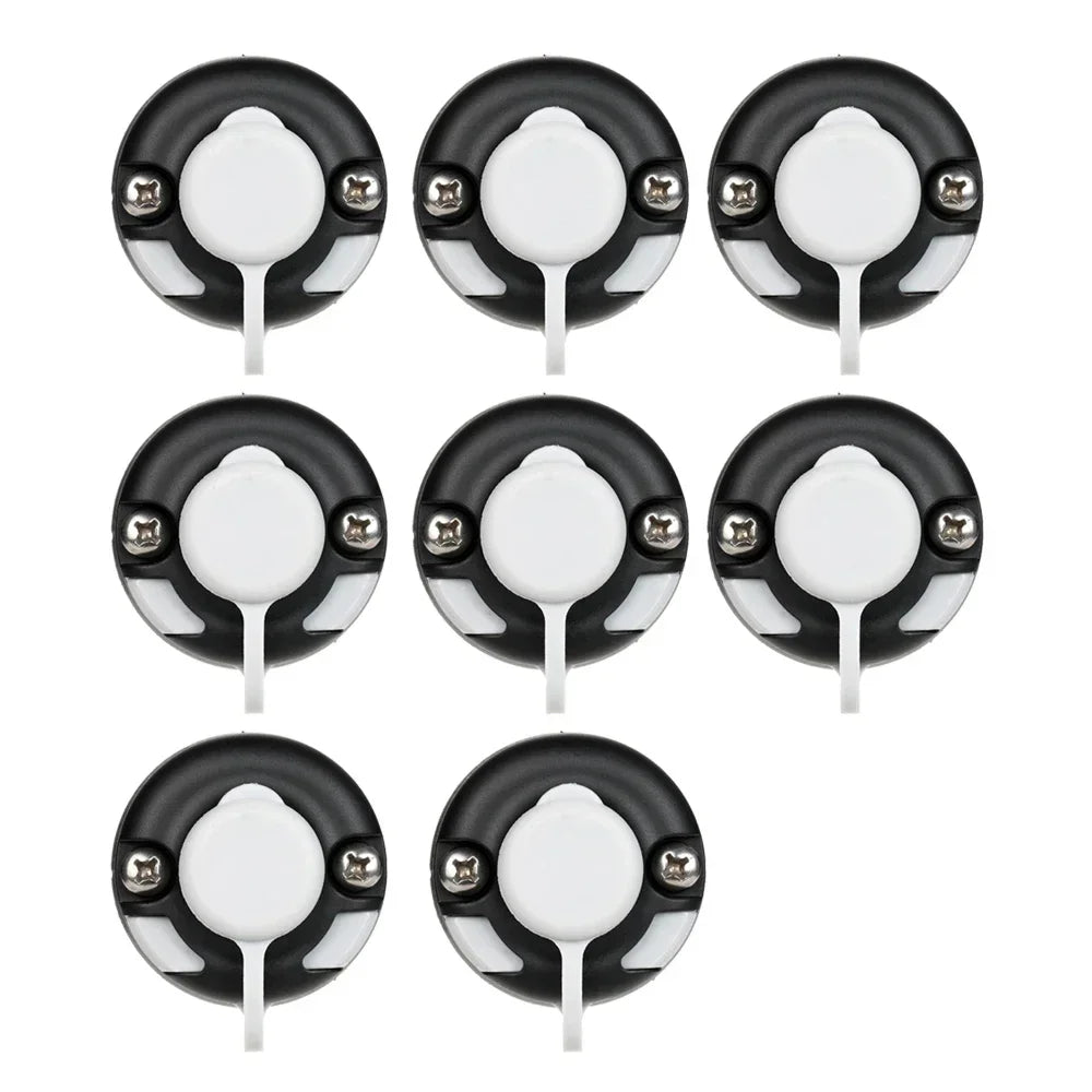 Durable Nylon Kayak Mount Base Inflatable Boat Sea Rod Holder Mount Base Tackle Kit Accessory 8 Piece