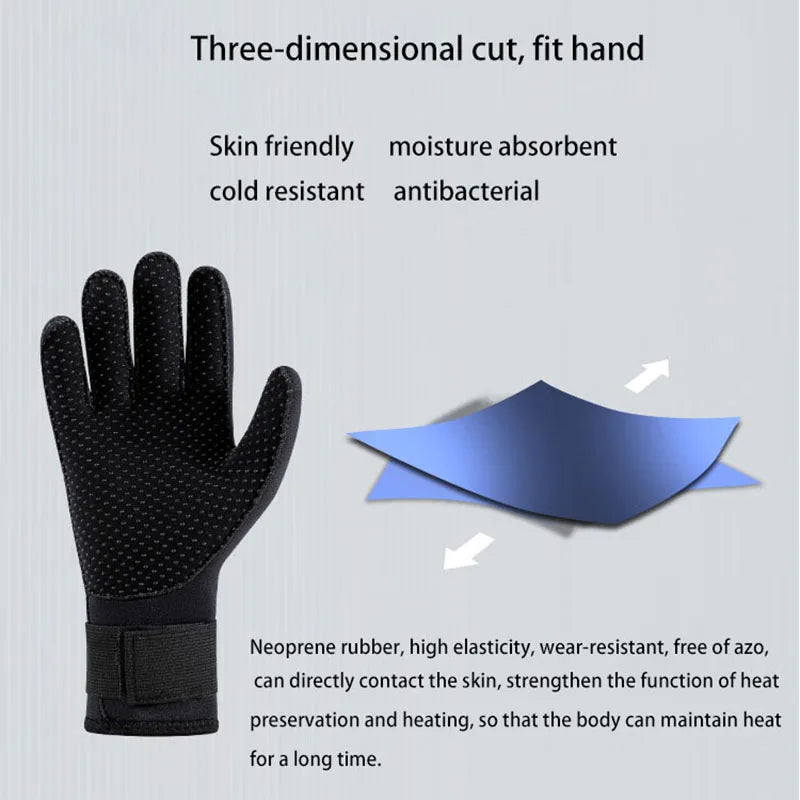 Neoprene Diving Palm Gloves &ndash; Keep Warm, Wear Resistant