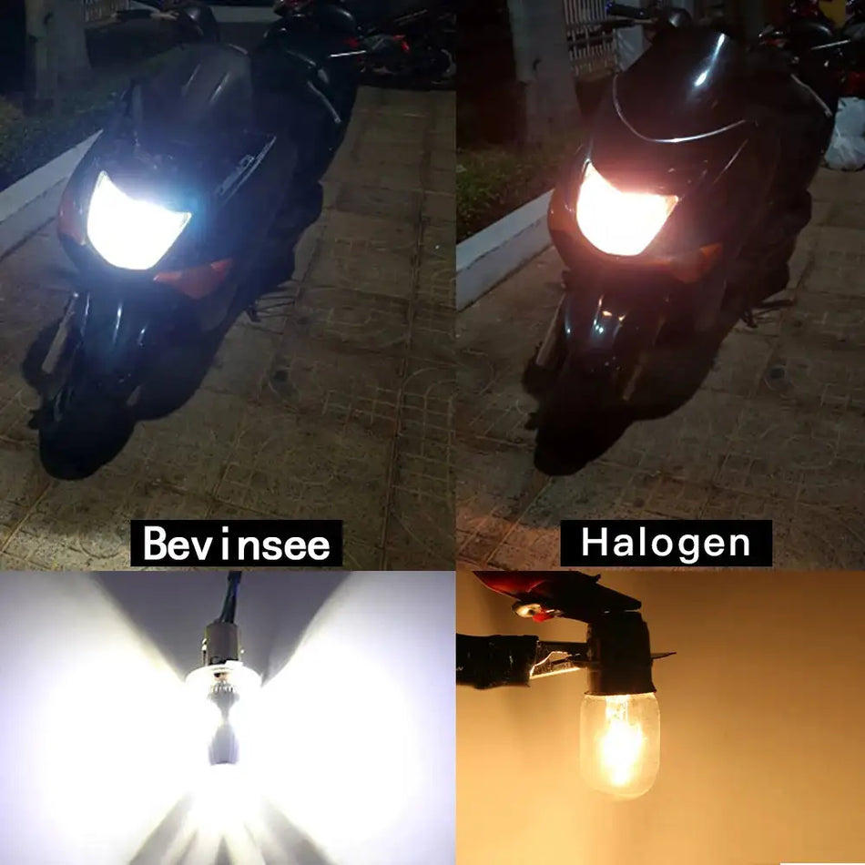 2x Λαμπτήρες LED H4 Φώτων Μοτοσικλέτας Hi Lo Beam KTM XC