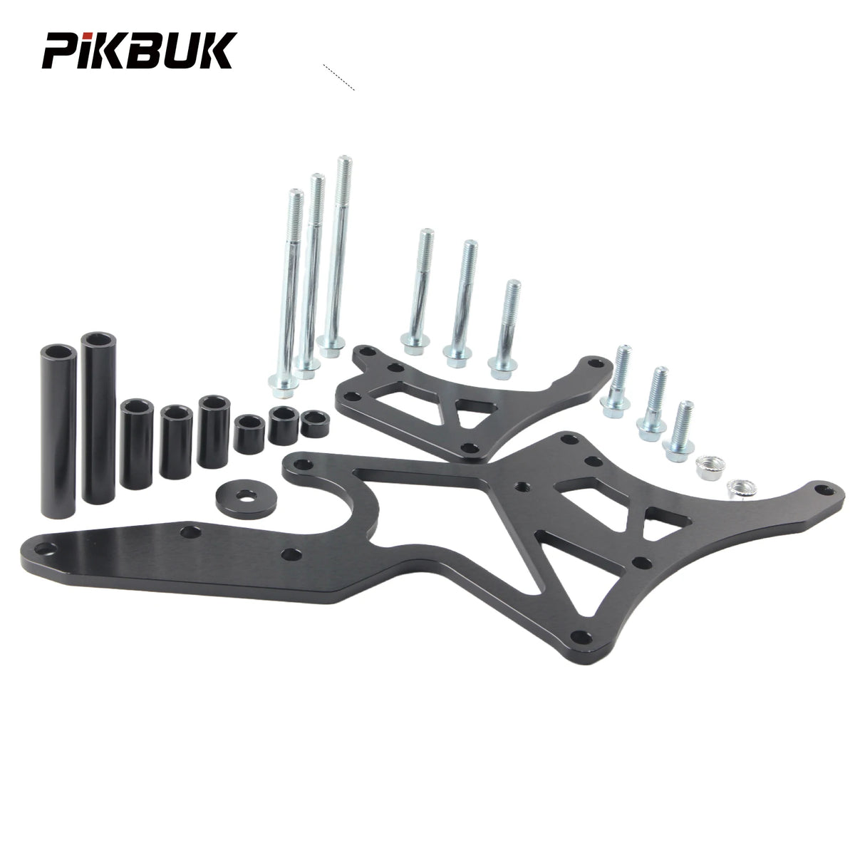 Anodized Aluminum Serpentine Alternator Bracket for GM LS 1999-2013 by InterCyprus Trading Ltd