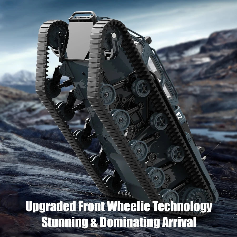 C8812 RC Tank Full Scale Tracked Vehicle - Led Light Ready