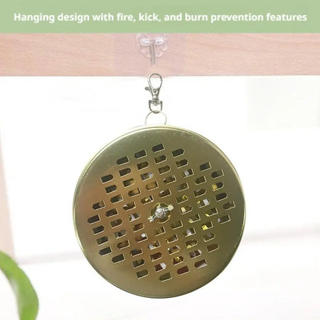 Stainless Steel Mosquito Coil Holder &ndash; Space-Saving Hangable Design