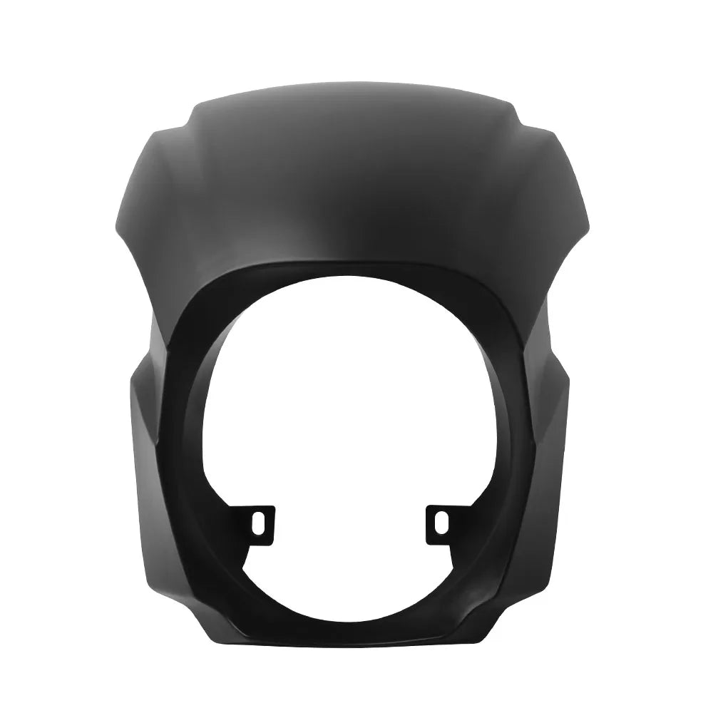 Motorcycle Headlight Fairing Cover &ndash; Durable ABS Material for Harley Softail Breakout 2018-2022 Matte Black