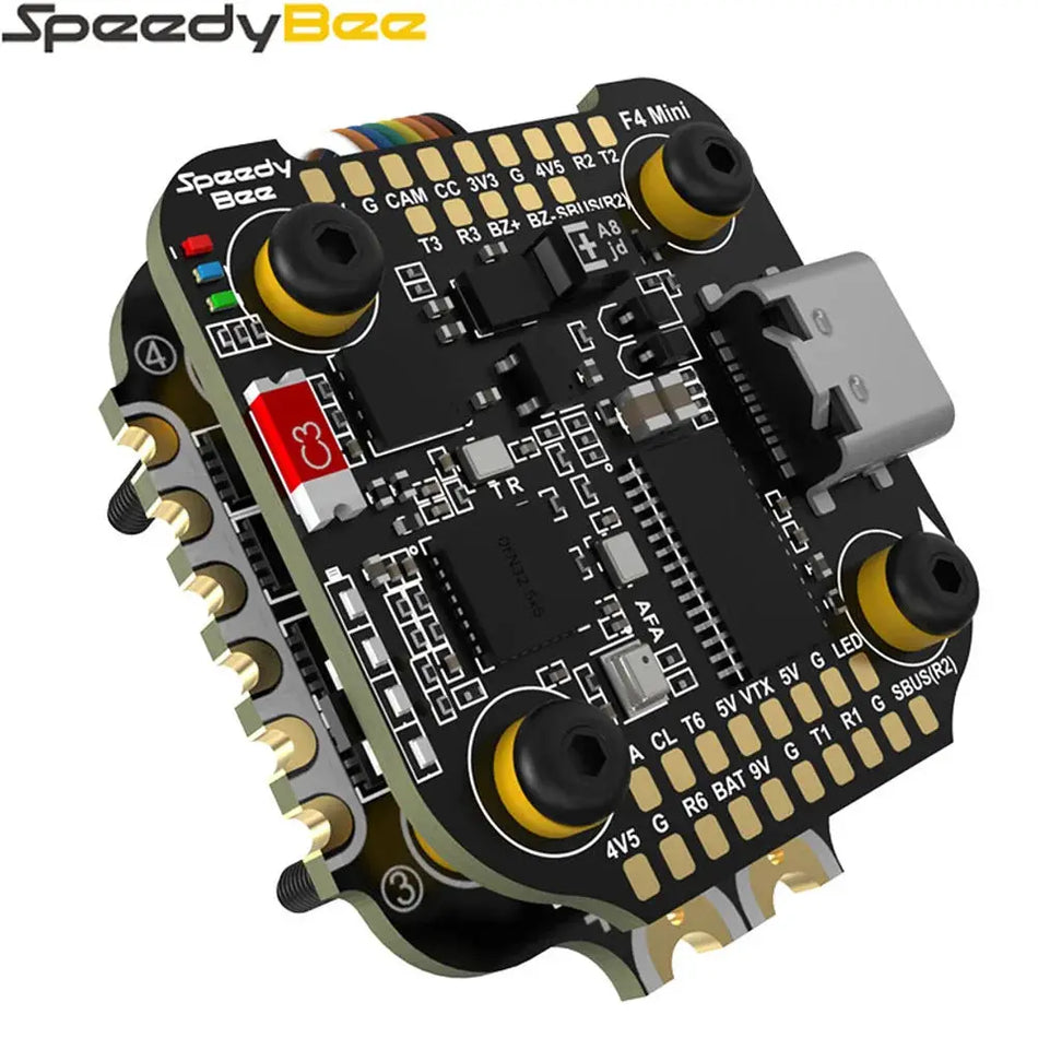 SpeedyBee F405 Mini Flight Controller with BLS 35A Mini V2 20x20 4-in-1 ESC for RC FPV Racing Drone by InterCyprus Trading Ltd