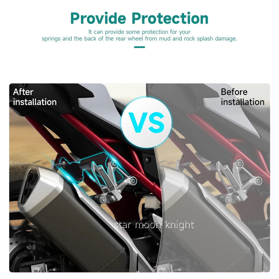 Honda CB750 Hornet 2023 Zadnji blatnik z zaščito amortizerja za motocikle