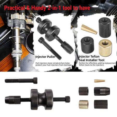 PIKBUK High Quality Car Engine Injector Puller Seal Installer Tool Set 130192 130194 130193 For BMW N63 N54 N14 N18 Engine by InterCyprus Trading Ltd