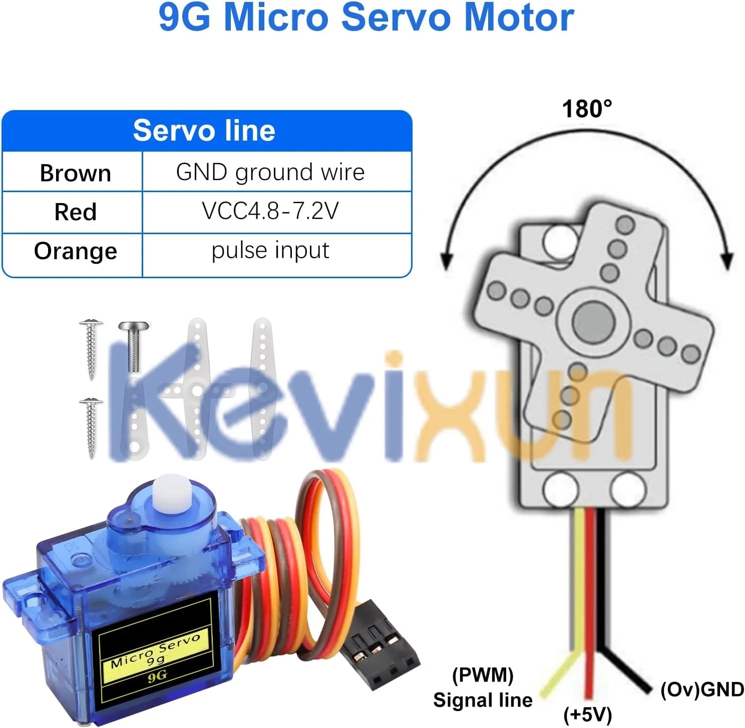SG90 9G Micro Servo Motor &ndash; Exceptional Control and Precision