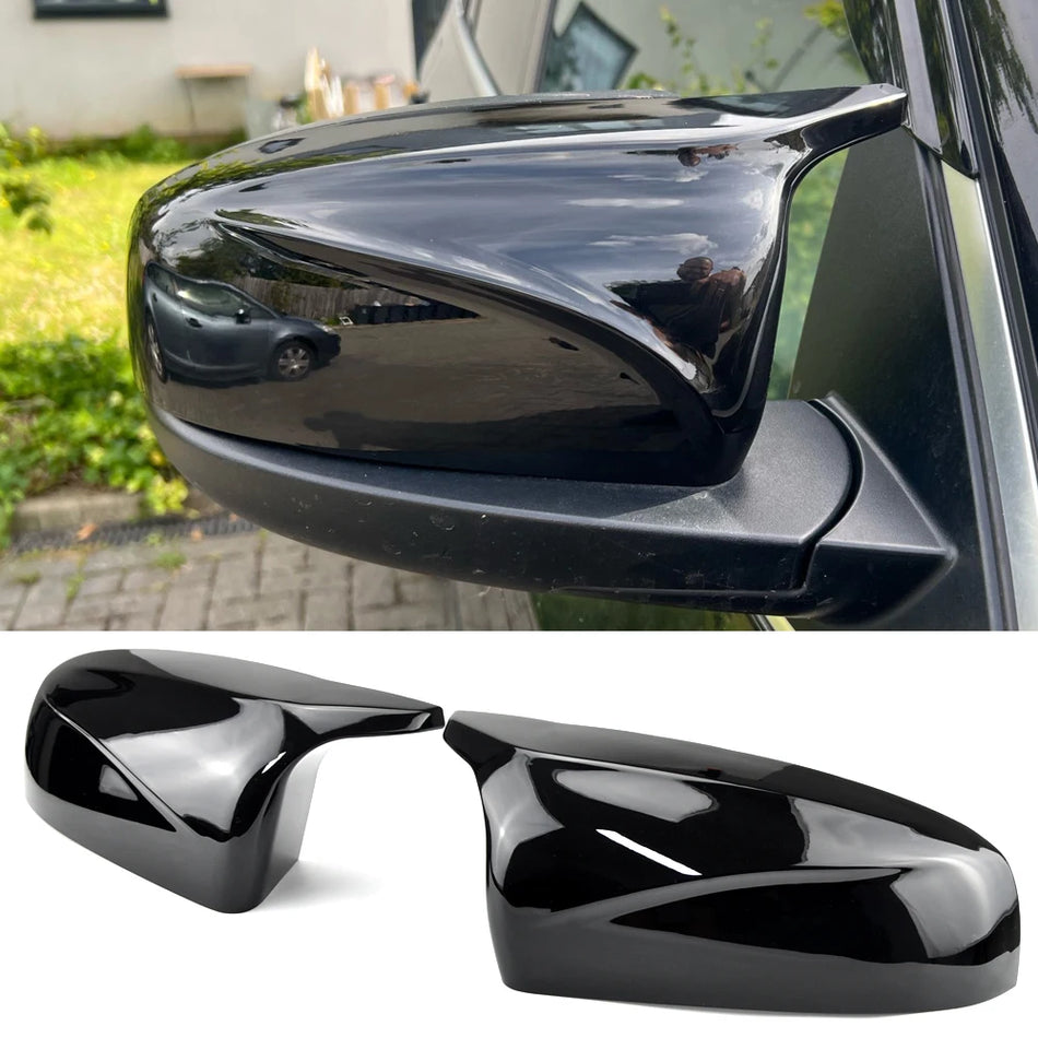 Cubiertas de Espejo Lateral ABS Negro para BMW X5 E70 X6 E71