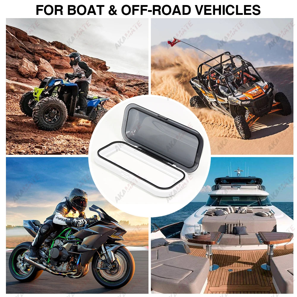 1Din Boat Radio Housing Cover - Waterproof Protection