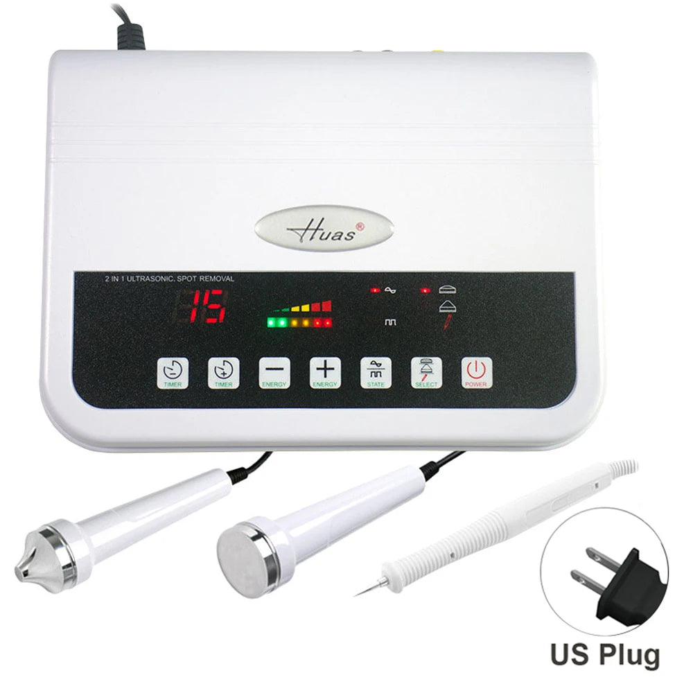 Anti Aging Ultrasonic Facial Massager &ndash; For Youthful Skin 3 Heads-US Plug