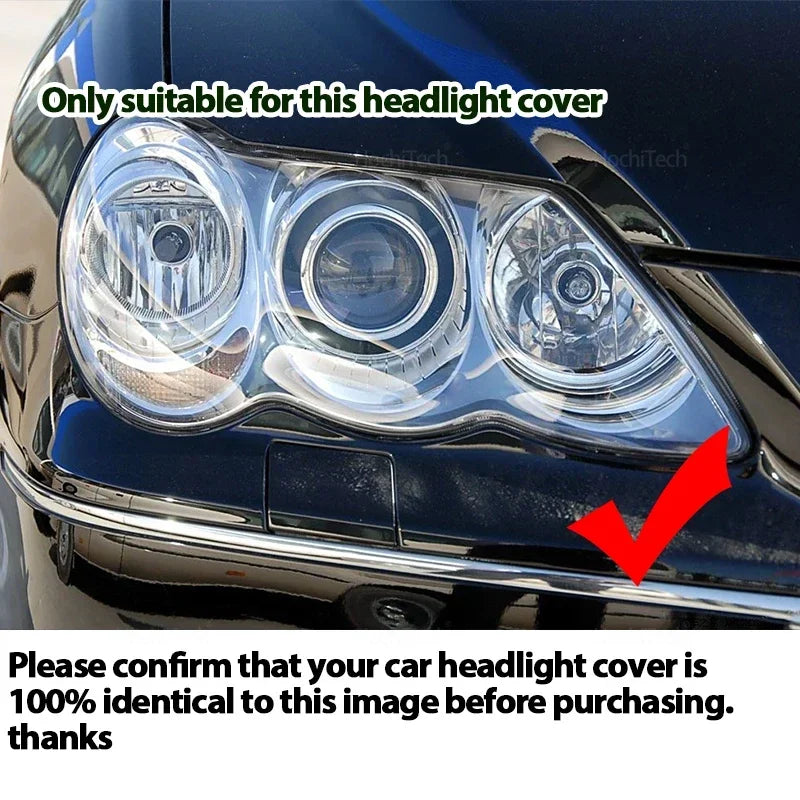 Διαφανής Κάλυψη Φανού Μπροστά Για Toyota Mark X Reiz X120 2004-2009