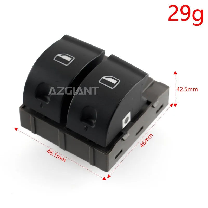Audi R8 Window Glass Lifter Master Switch for A4 S4 TT, Plastic