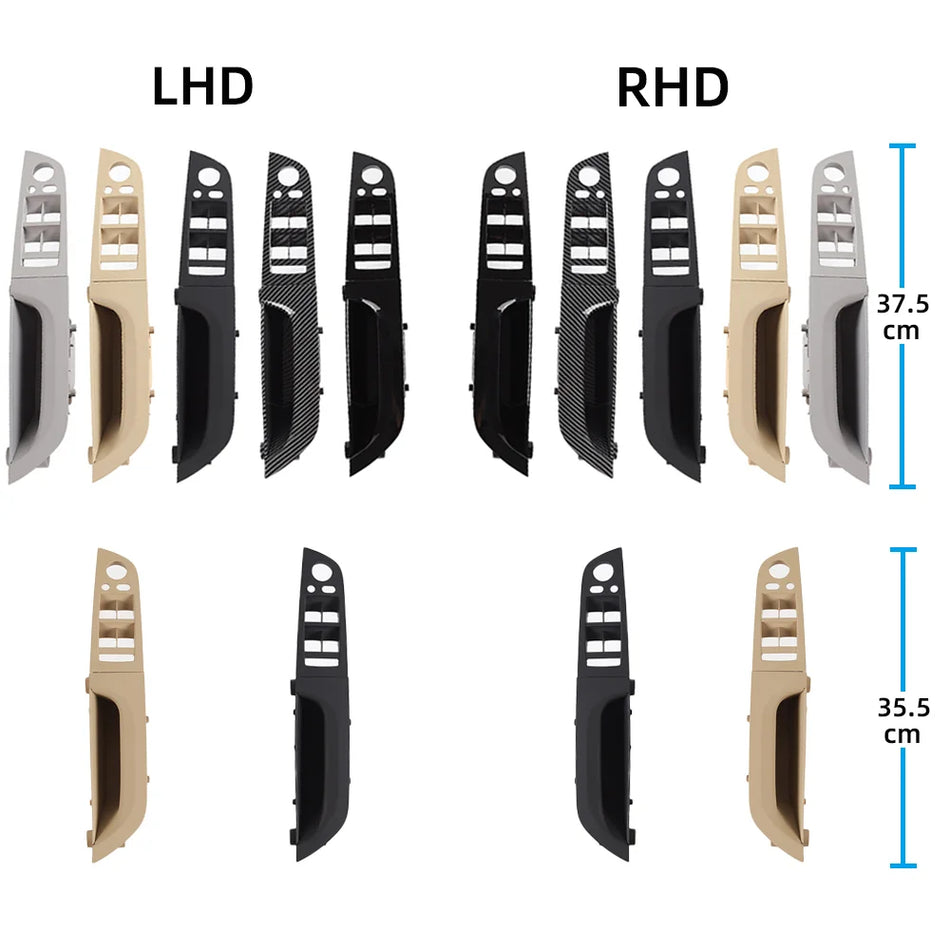 E90 E91 Replacement LHD RHD Left Hand Driver Interior Door Pull Handle Replacement For BMW 3 Series 316 318 320 325 328i 2004-12 by InterCyprus Trading Ltd