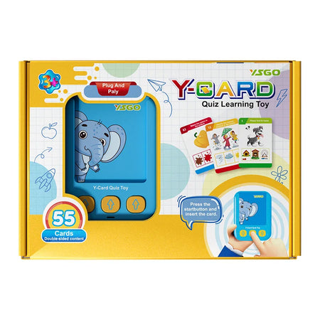 English Talking Flash Cards - Sensory Learning Aid