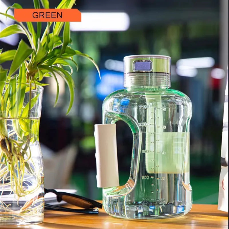 2400PPB Hydrogen Water Bottle 1.5L &ndash; Portable SPE PEM green / Other