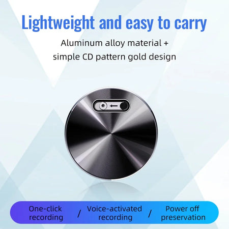 Mini Voice Activated Recorder &ndash; Ultra Compact Magnet Mount