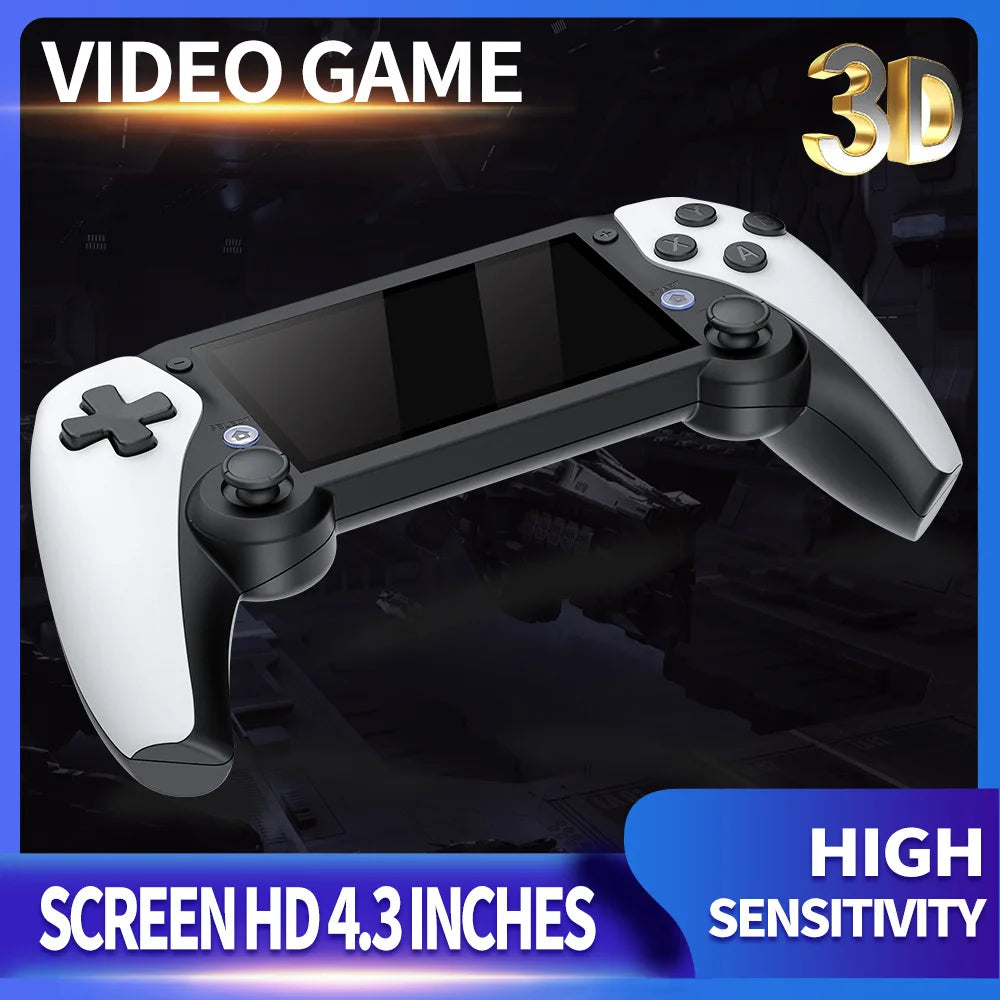 M25 Handheld Game Console with 20000 Games and 4.3 Inch LCD Screen