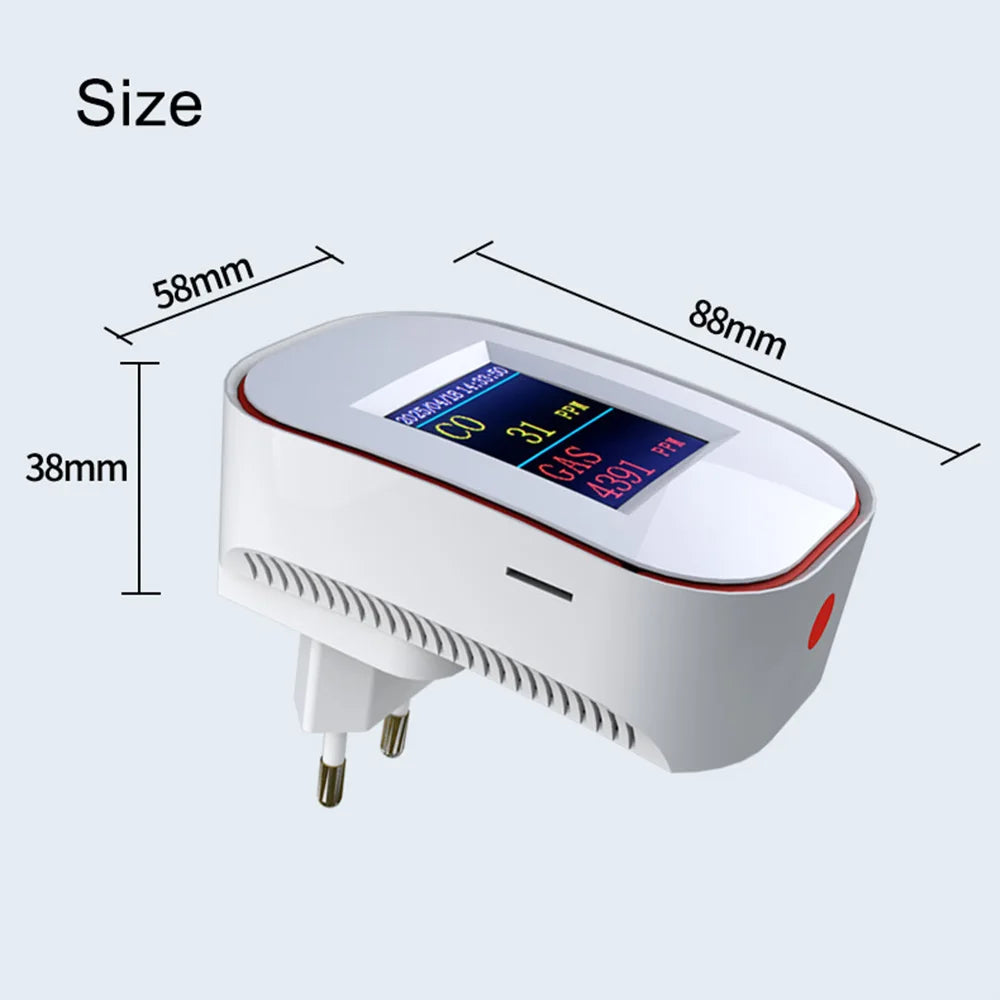 Tuya Smart Life Natural Gas CO Detector &ndash; WiFi Enabled Alarm