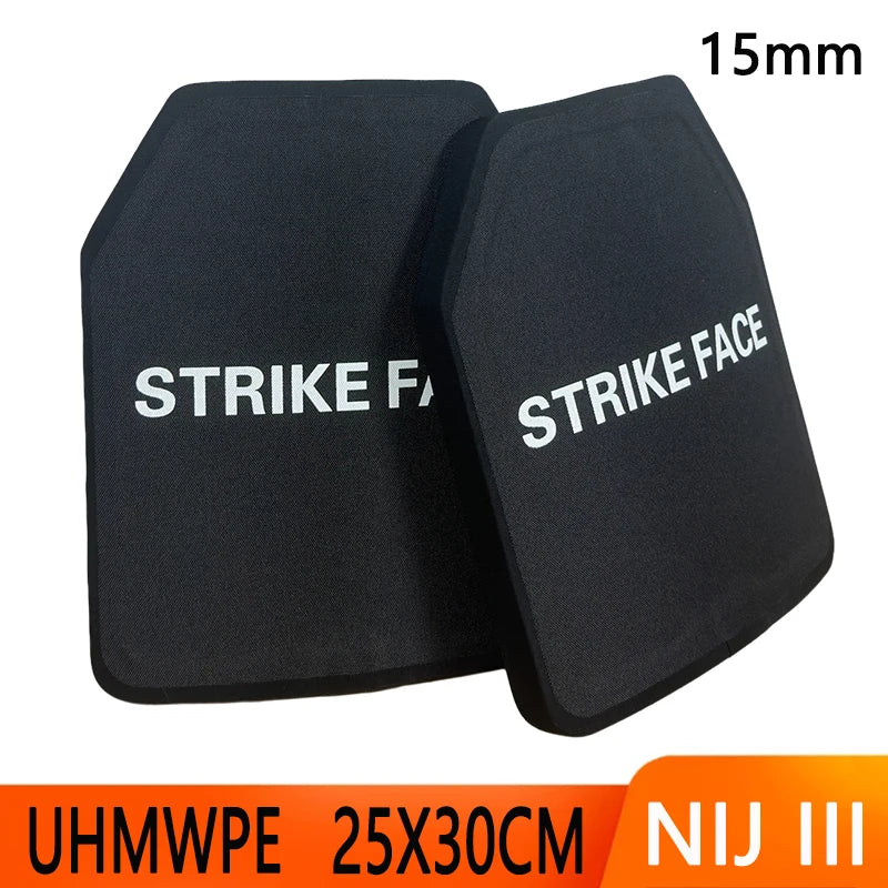 NIJ III Bulletproof Plate 25x30cm &ndash; Lightweight UHMWPE