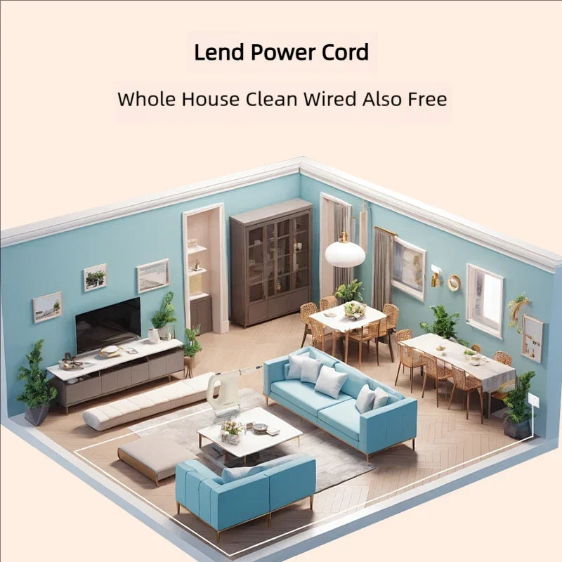 High Pressure Steam Cleaner - JFBONIN Handheld, 1200W, 450ML