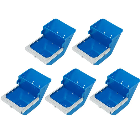 5Pcs Rabbit Feeder Box &ndash; Automatic Farm Feeding Bowls 5pcs