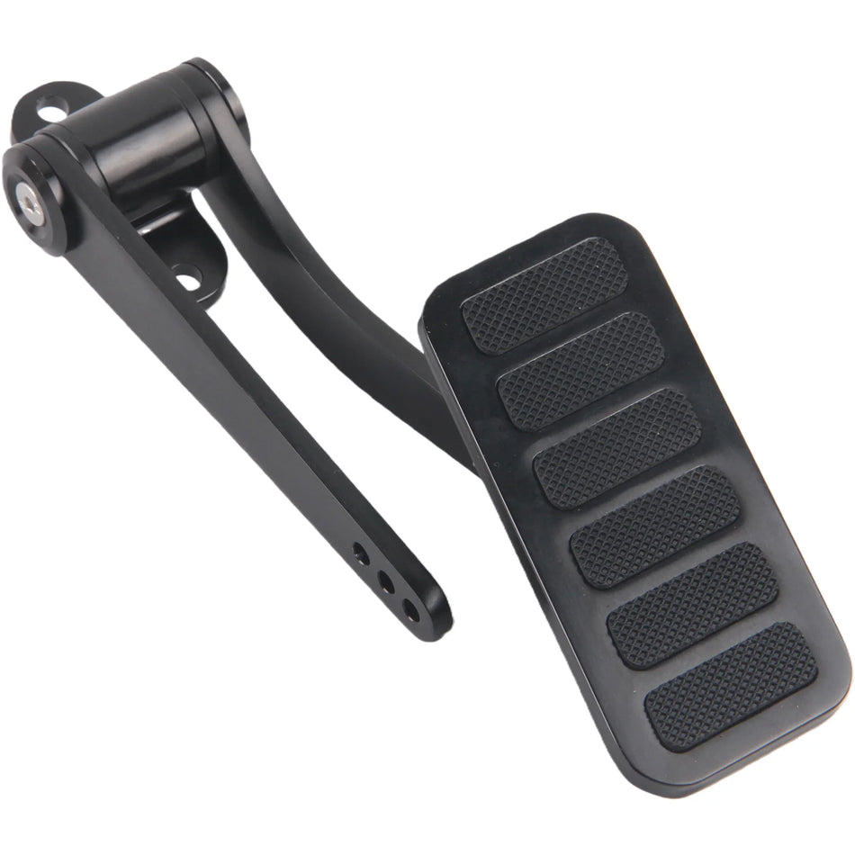 Pedale dell'acceleratore in alluminio grande con montaggio per firewall per rat rod universale
