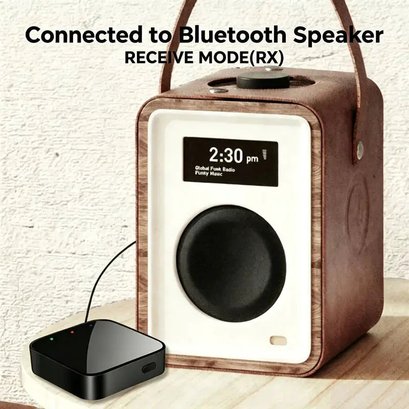 KEBIDUMEI Bluetooth 6.0 Audio Receiver Transmitter 3.5mm AUX Stereo Music Wireless Adapter For Car Kit PC TV Speaker Headphone by InterCyprus Trading Ltd