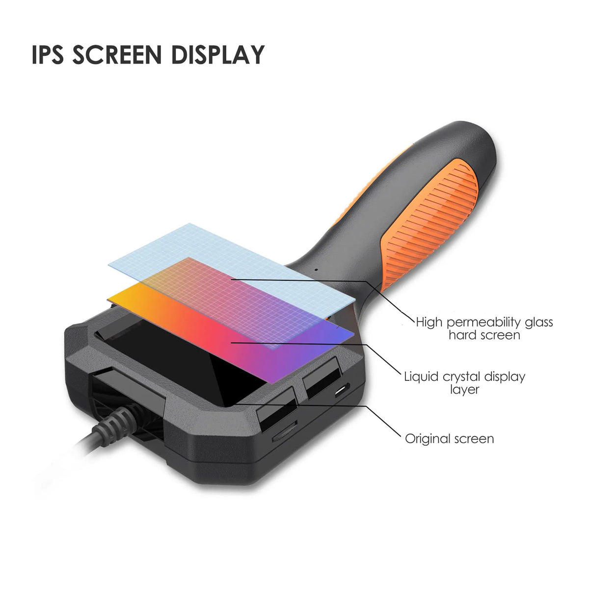 1080P Digital Borescope IP68 Endoscope &ndash; Waterproof Design