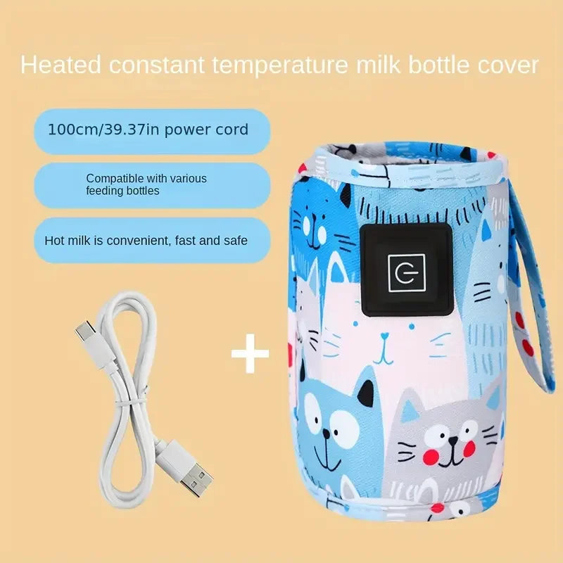 USB Milk Water Warmer &ndash; Convenient On-the-Go Feeding Solution USB / Style C