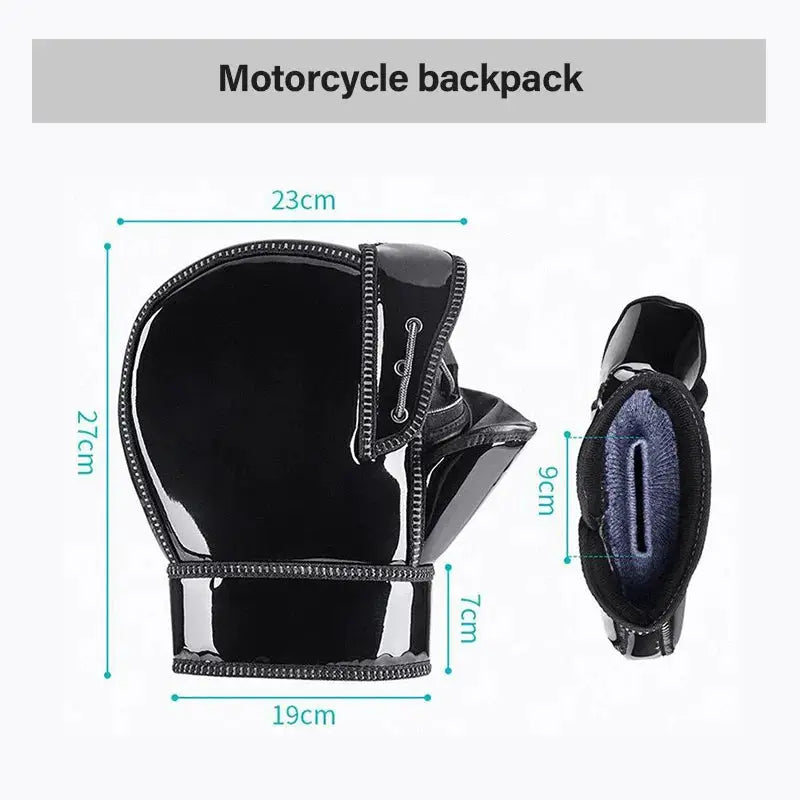 Motorcycle Scooter Thick Warm Handlebar Muff Grip Handle Bar Muff Rainproof Riding Protective Winter Warmer Thermal Cover Gloves by InterCyprus Trading Ltd
