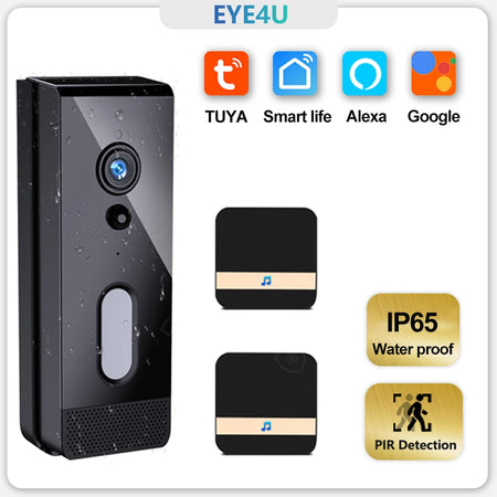Tuya Smart Home Doorbell Camera &ndash; 1080P HD Video Intercom