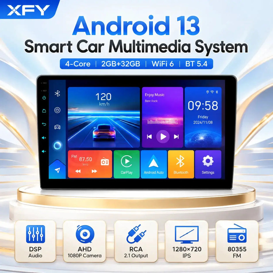 Android CarPlay Radio With 4G 64GB For VW Toyota Ford Golf by InterCyprus Trading Ltd