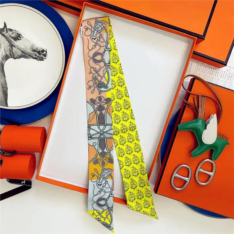 JTVOVOC Silk Scarf &ndash; Elegant Versatility for Any Outfit JZP034-03 / 5x85cm