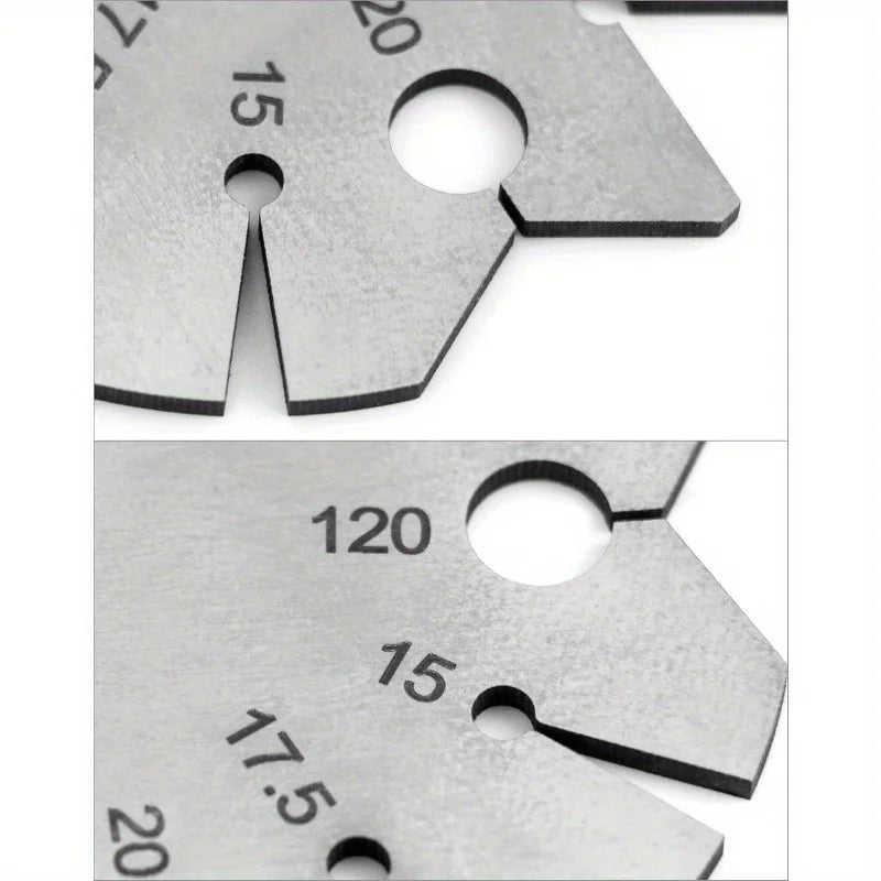 Stainless Steel Bevel Gauge &ndash; Knife Angle Finder (15&deg;-120&deg;)