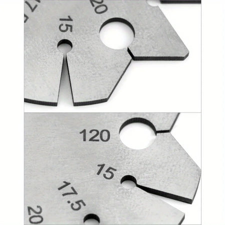 Stainless Steel Bevel Gauge &ndash; Knife Angle Finder (15&deg;-120&deg;)