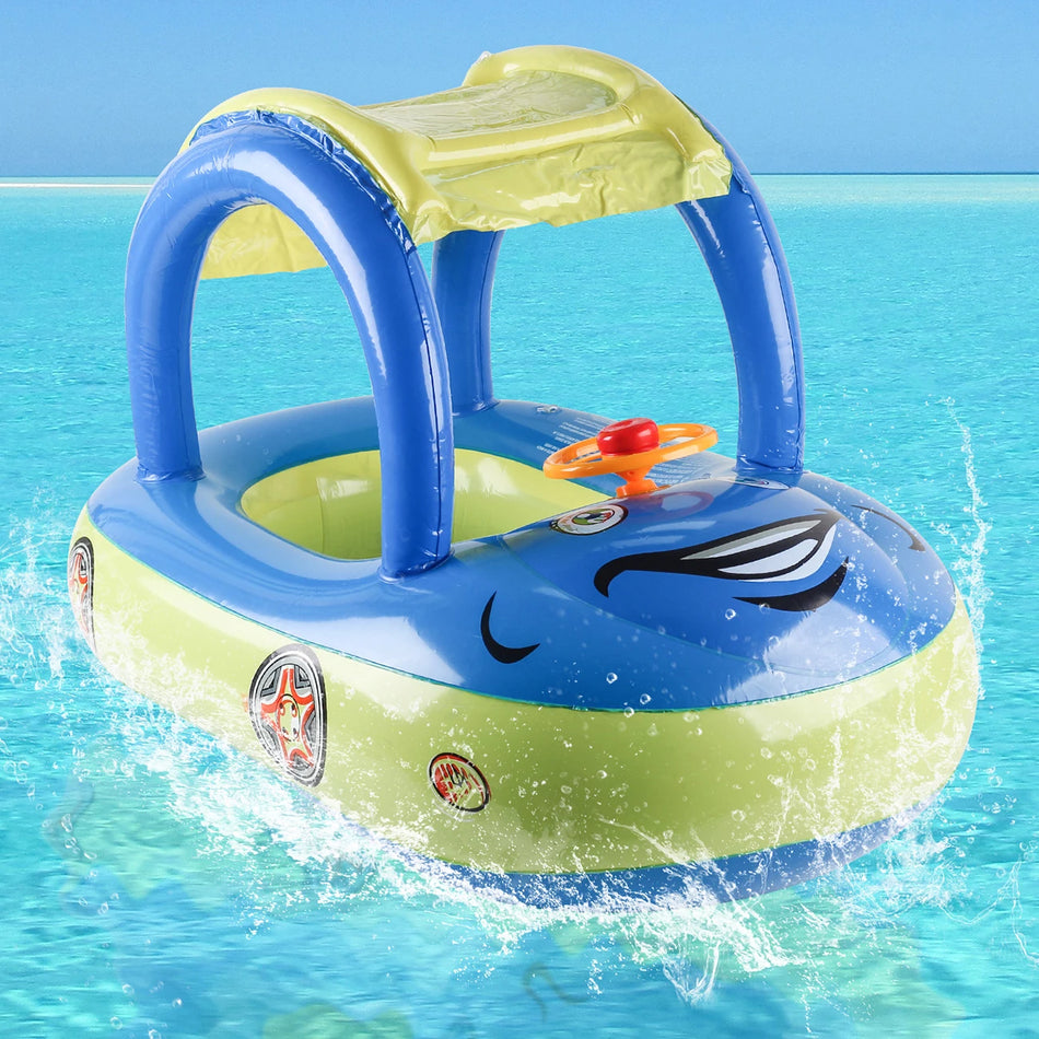 Auto-förmiger Schwimmring für Kleinkinder im Alter von 3-6 Jahren, sicheres Strandspielzeug