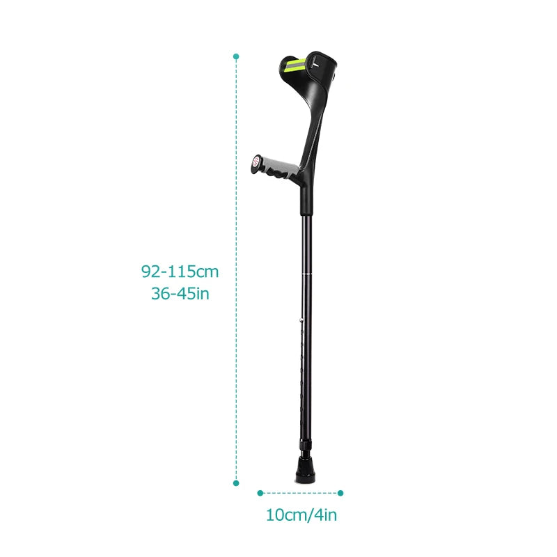 Lefeke Adult Forearm Crutches &ndash; Foldable and Lightweight Design 1pcs