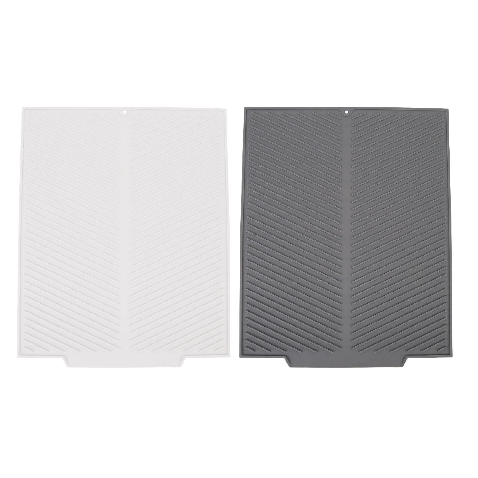 Silicone Dish Drying Mat &ndash; Heat Resistant Non Slip Surface