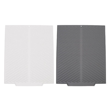 Silicone Dish Drying Mat &ndash; Heat Resistant Non Slip Surface