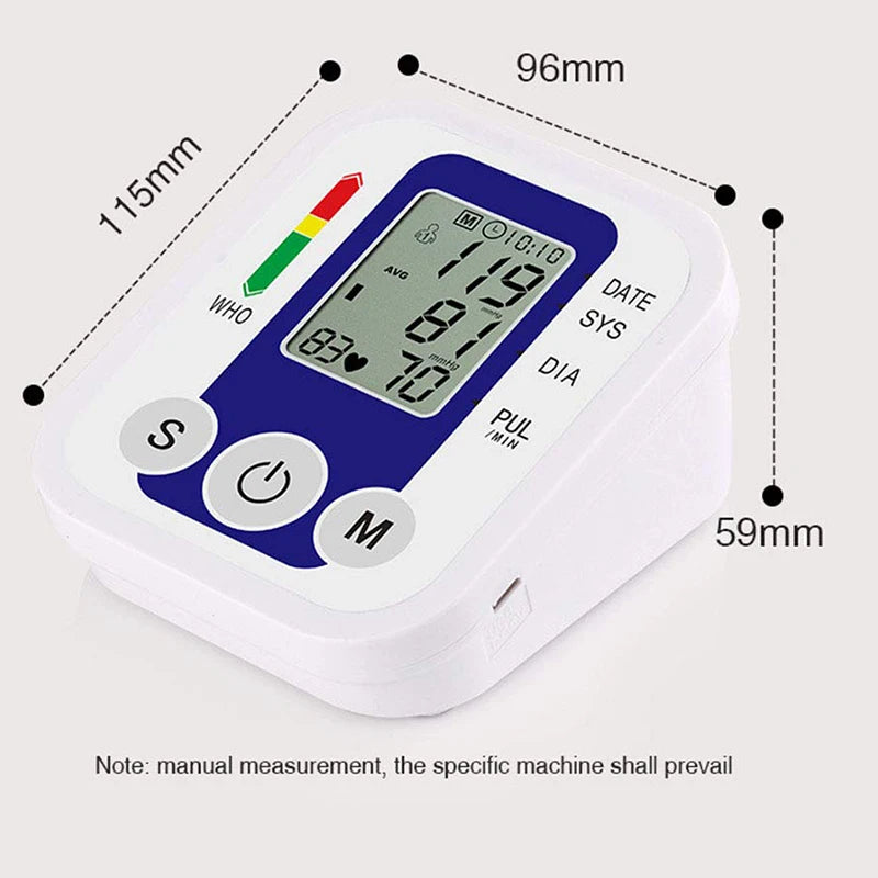 Lingkun Arm Blood Pressure Monitor Forehead Thermometer