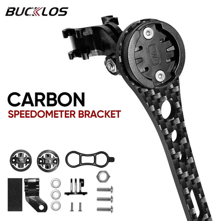 BUCKLOS Bicycle Computer Mount &ndash; Lightweight Carbon Fiber Design