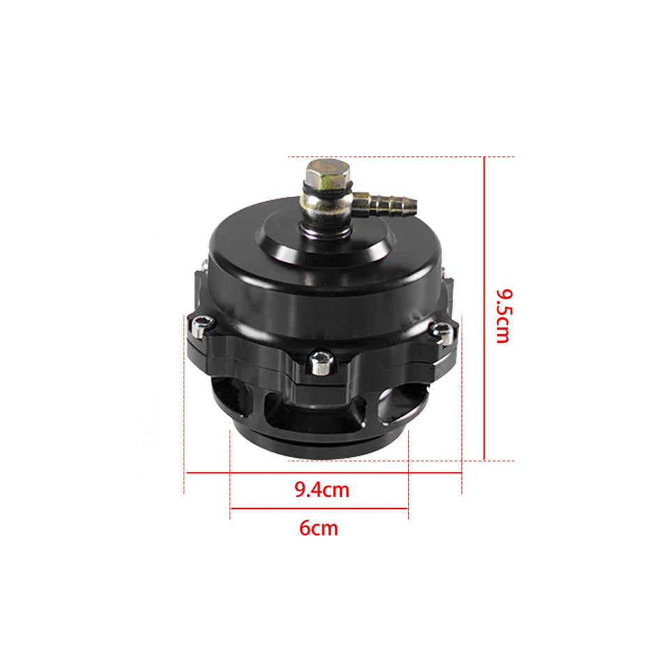 Univerzální 50mm Turbo Blow Off Ventil BOV s V-Páskovým Svařovacím Hliníkovým Flanšem